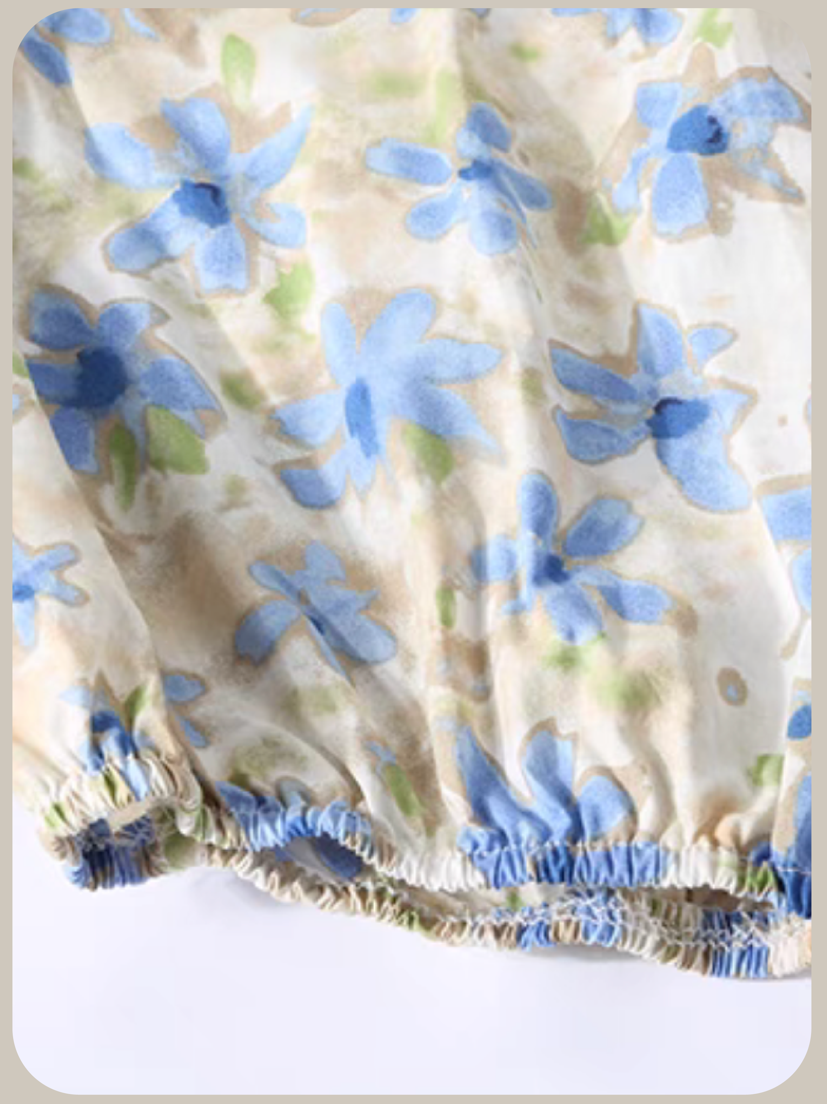 Waisted Garden Dress/ウエストガーデンドレス