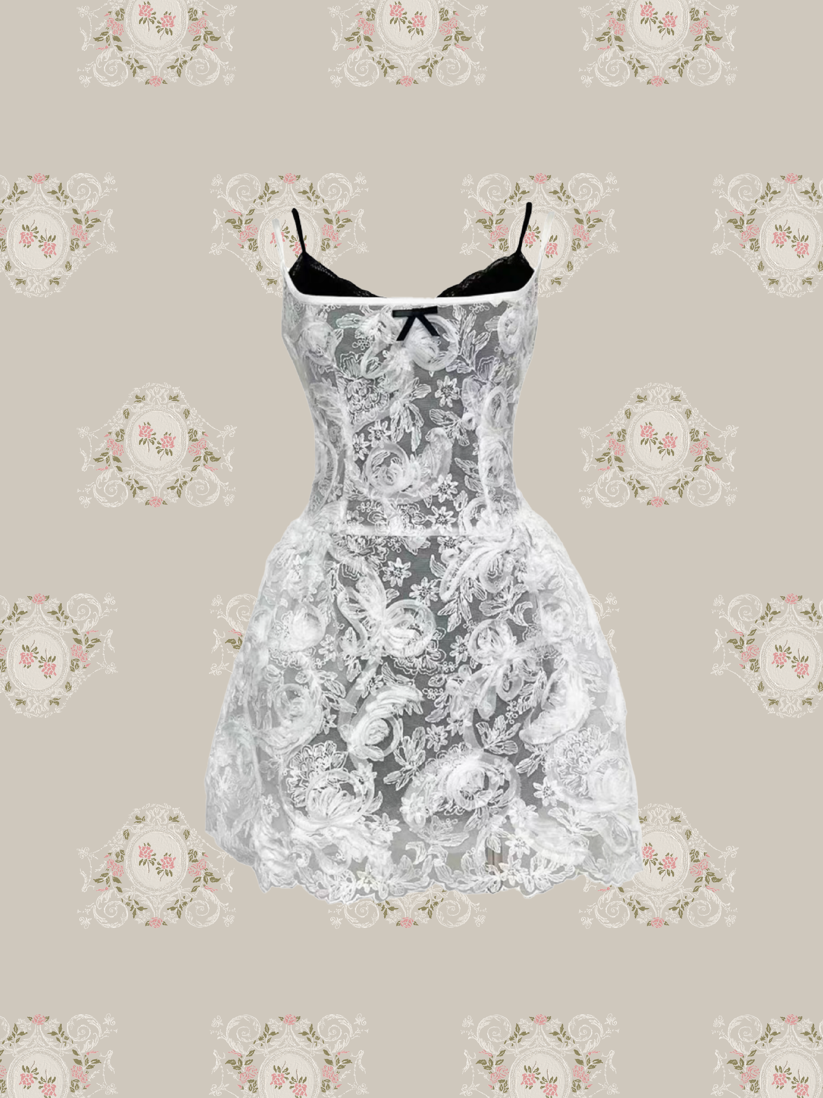 Texture Lace 2 Items Set-Up/テクスチャーレース2アイテムセットアップ