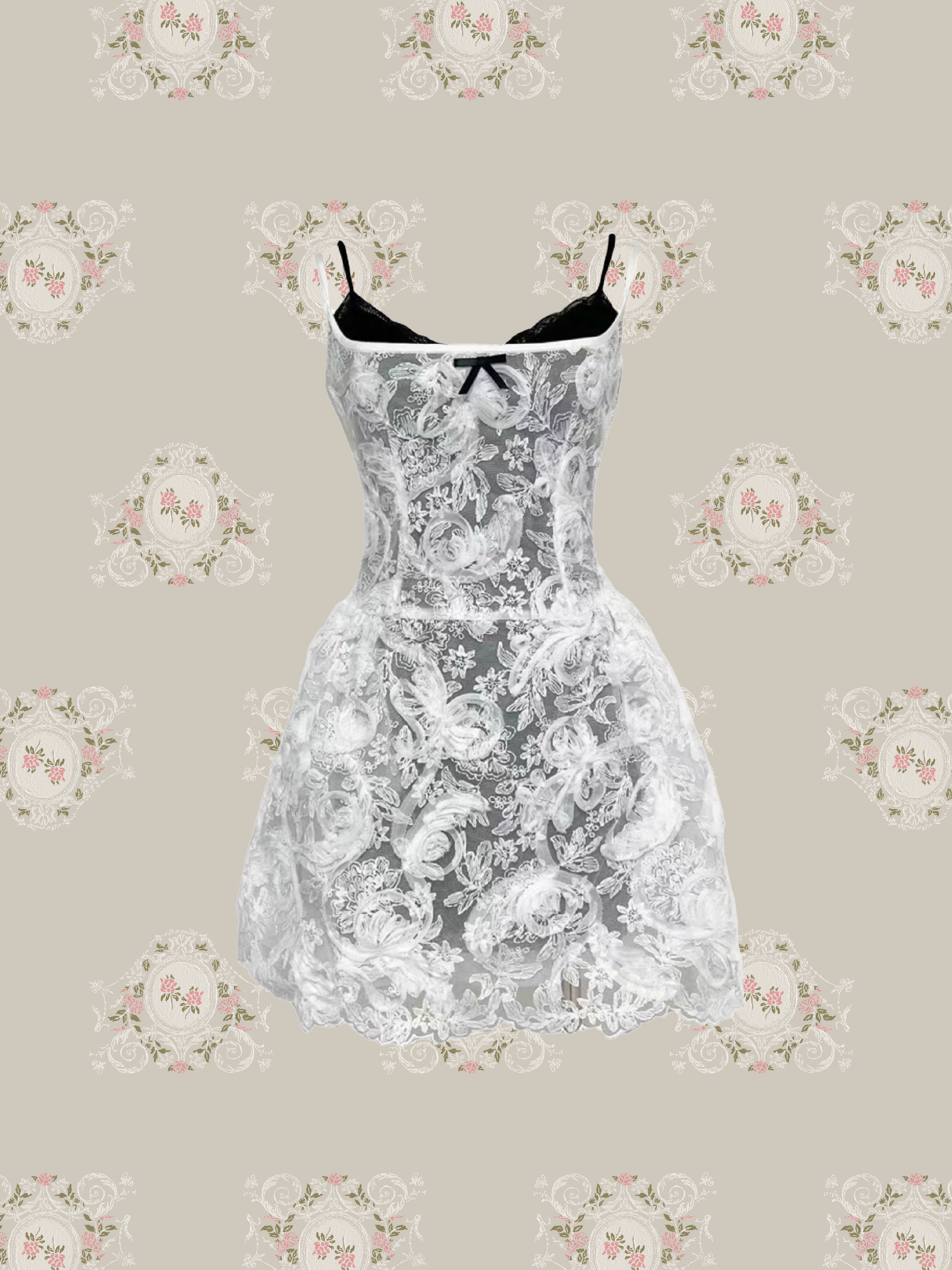 Texture Lace 2 Items Set-Up/テクスチャーレース2アイテムセットアップ