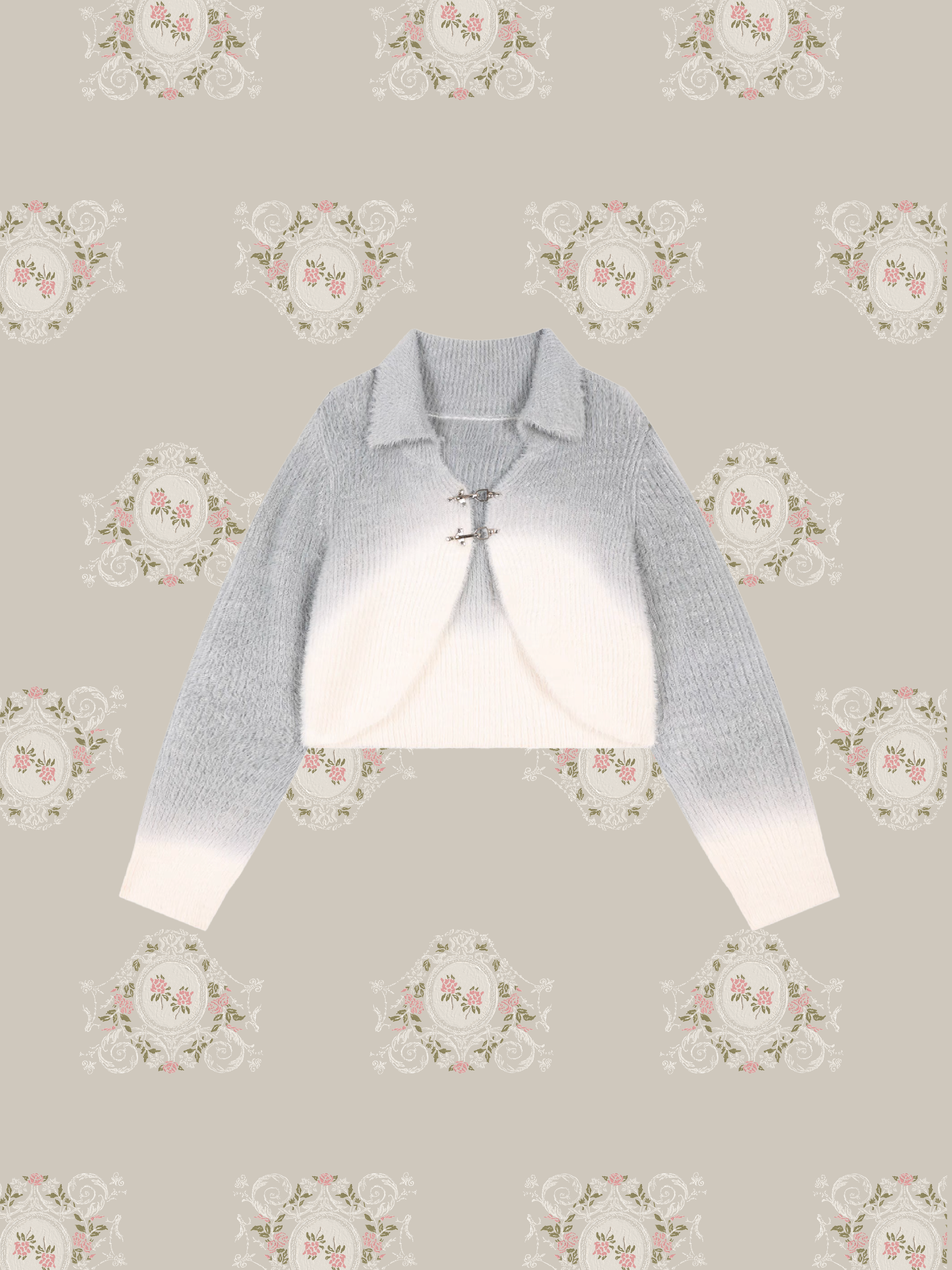 Ombre Knit Cardigan/オムレニットカーディガン