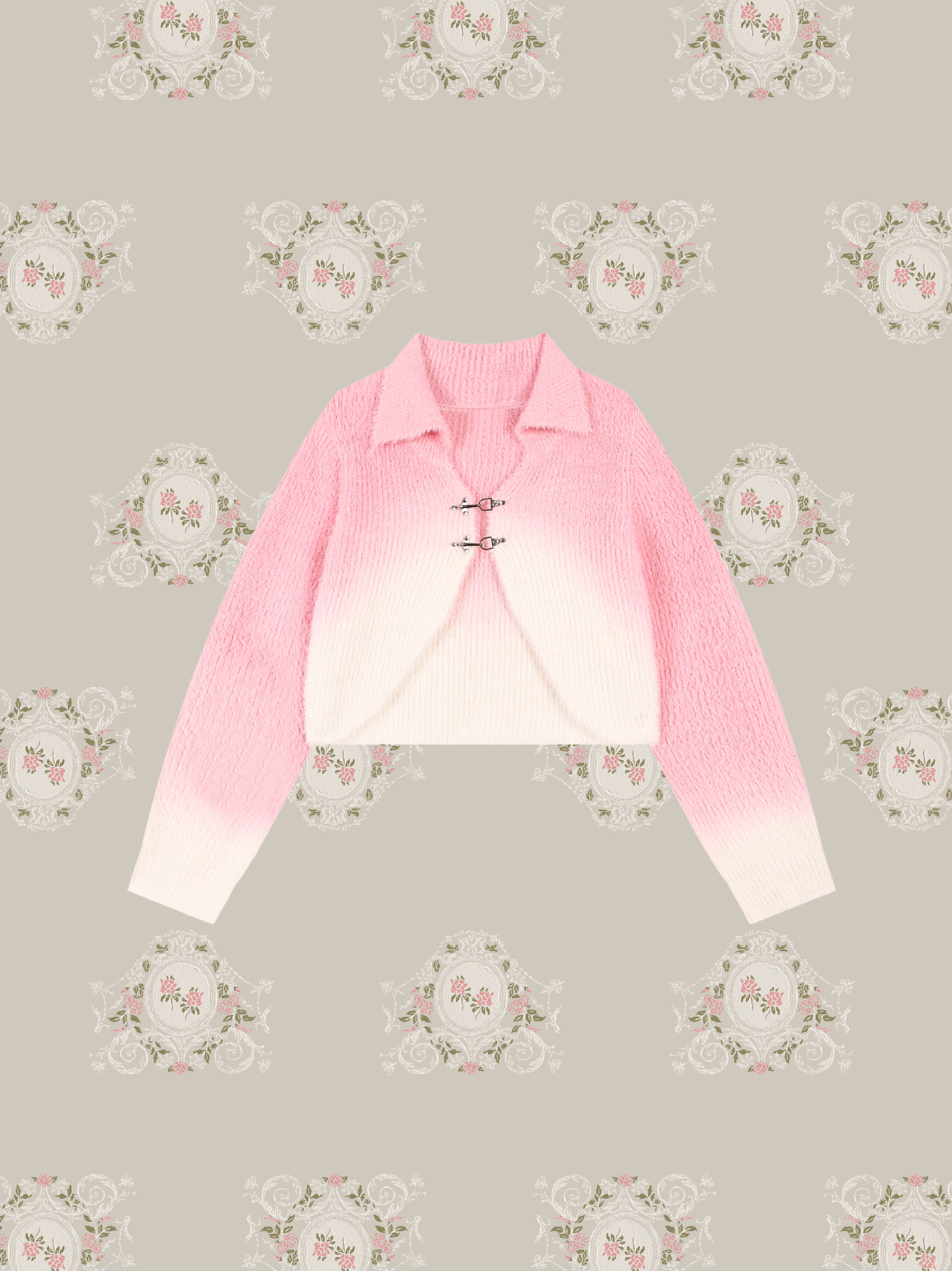 Ombre Knit Cardigan/オムレニットカーディガン