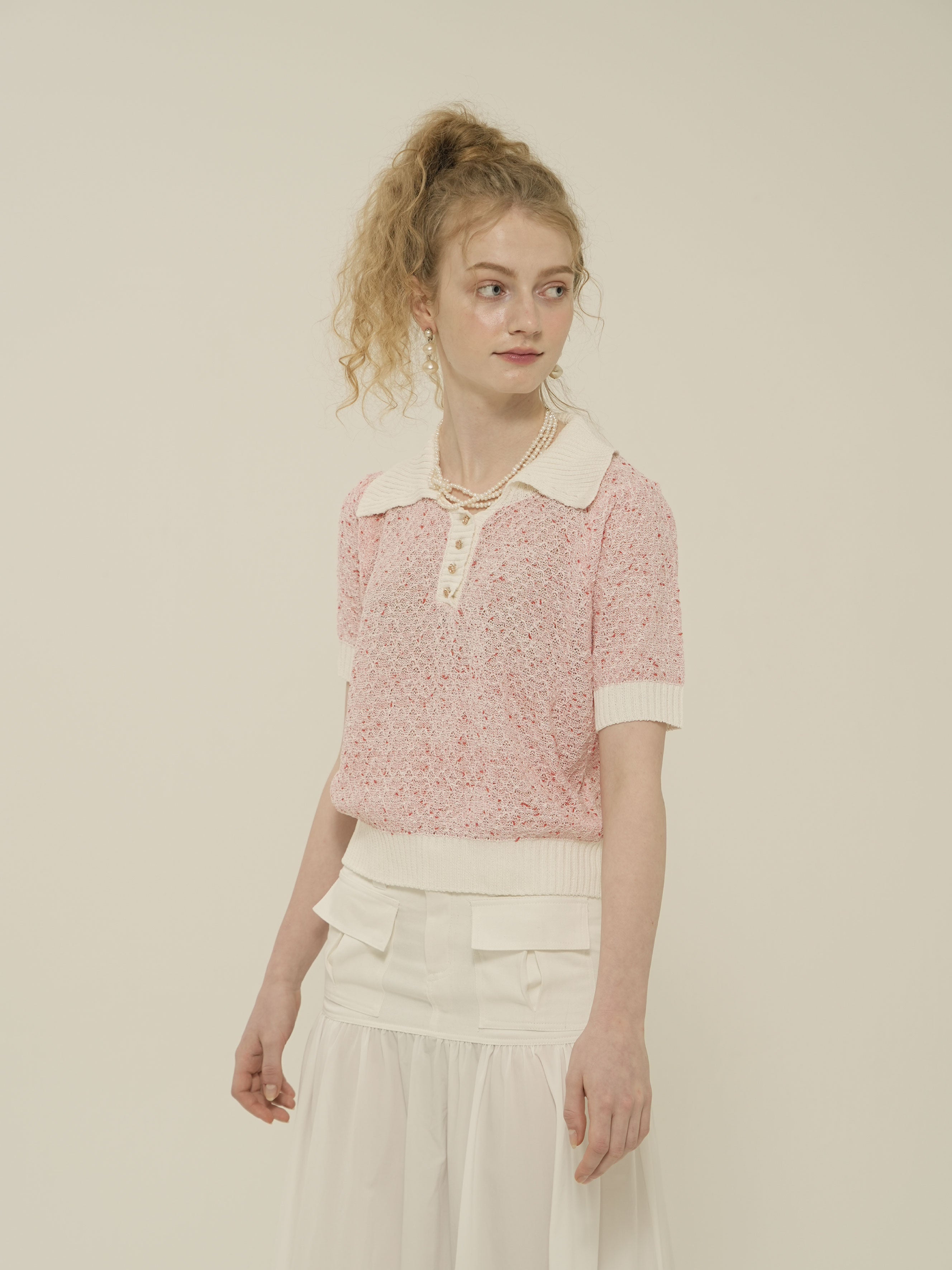 Sweet Collar T-Shirt