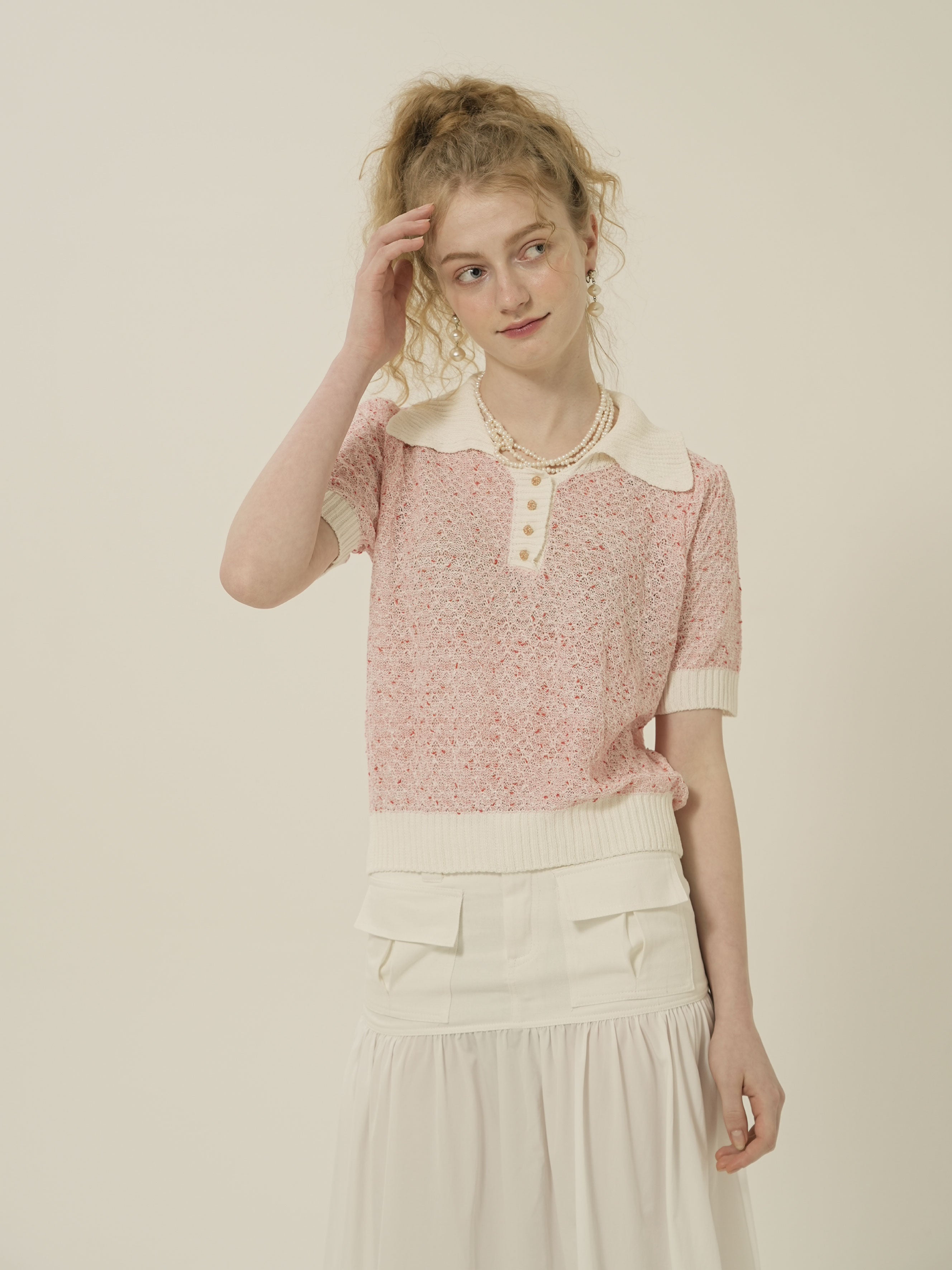 Sweet Collar T-Shirt