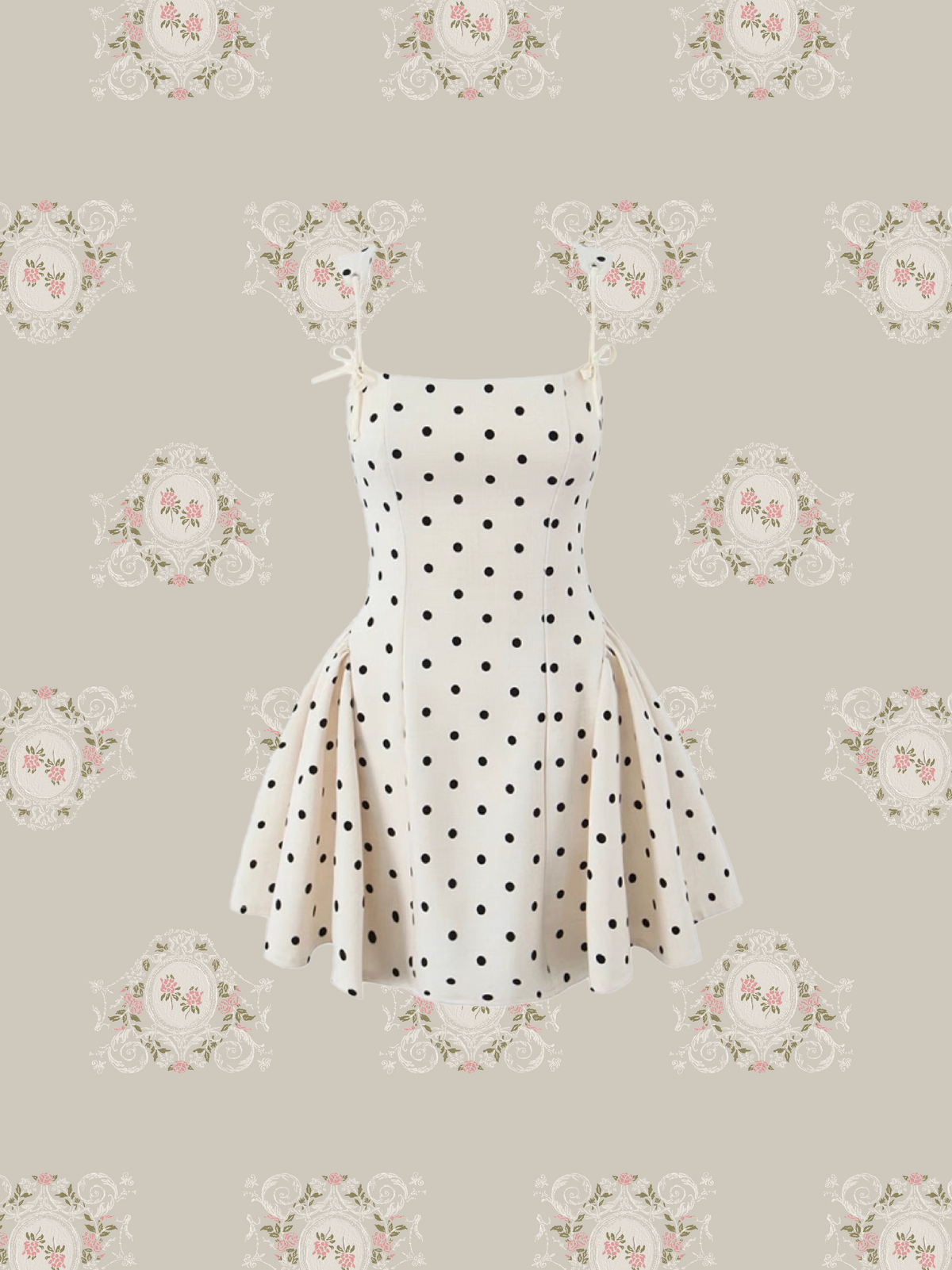 Dots Princess Peplum Cami Dress/ドットプリンセスペプラムキャミ 