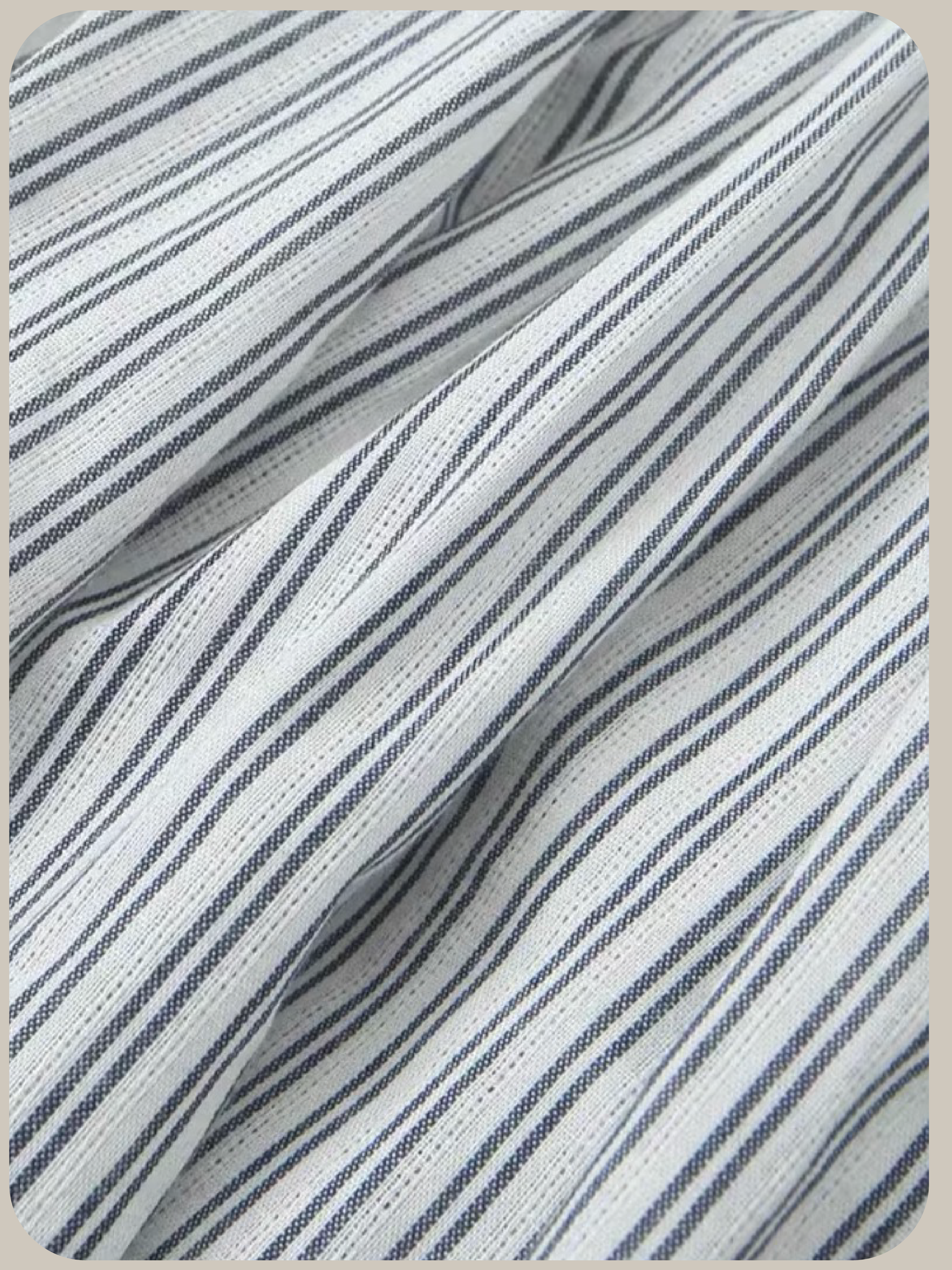 Gathering Stripe Vest Dress/ギャザーストライプベストドレス