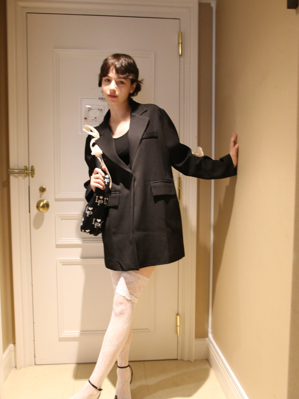 LA POMME petit Icon Shoulder Bag.