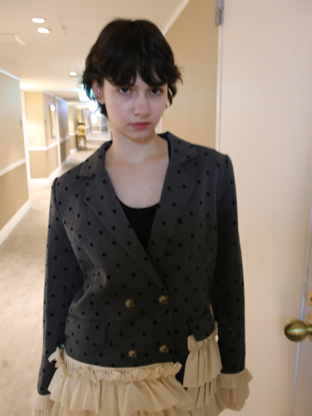 ・予約商品・Dots Princess Frill Jacket