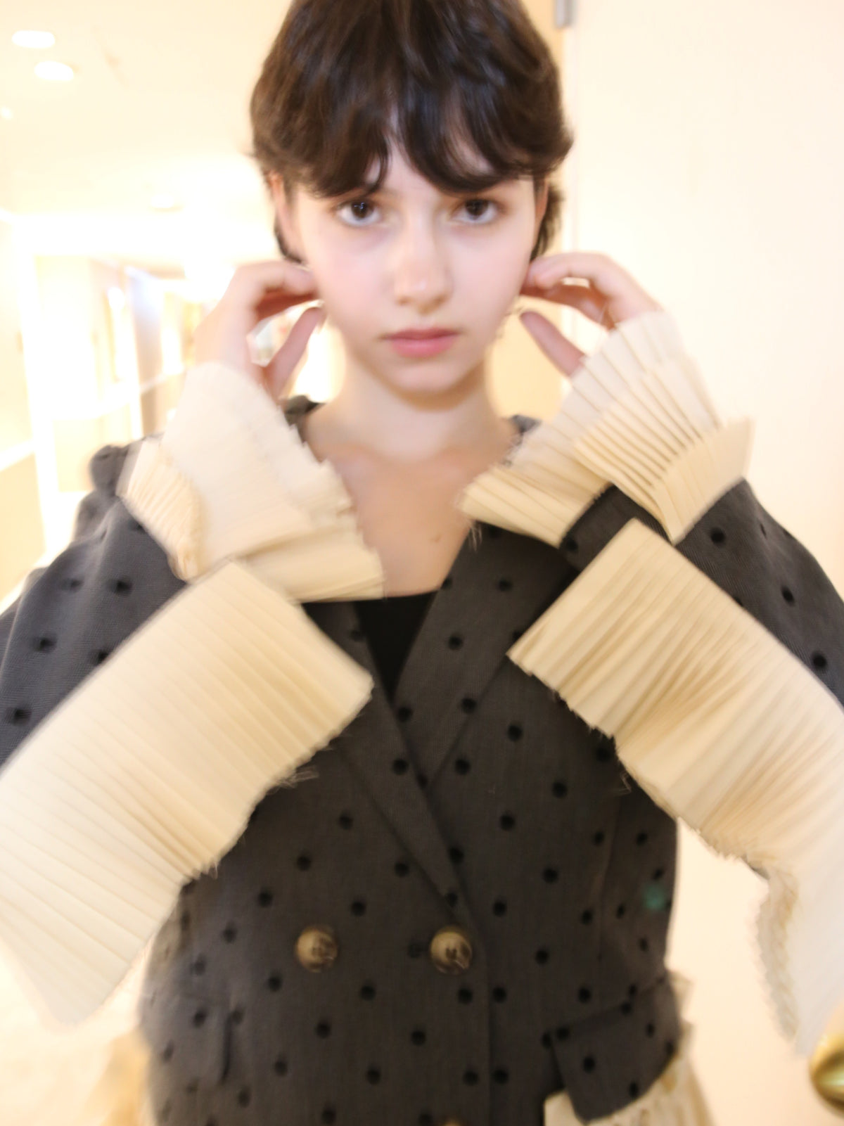 ・予約商品・Dots Princess Frill Jacket