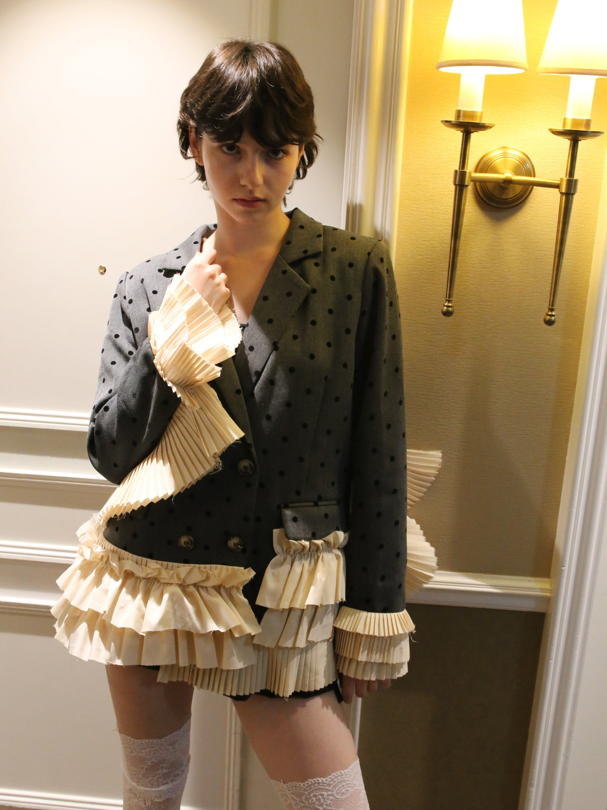 ・予約商品・Dots Princess Frill Jacket