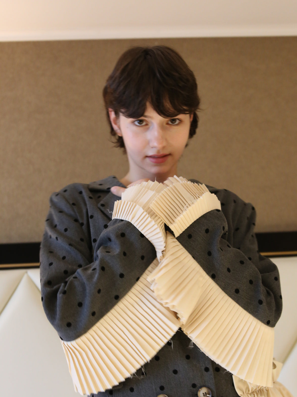 ・予約商品・Dots Princess Frill Jacket