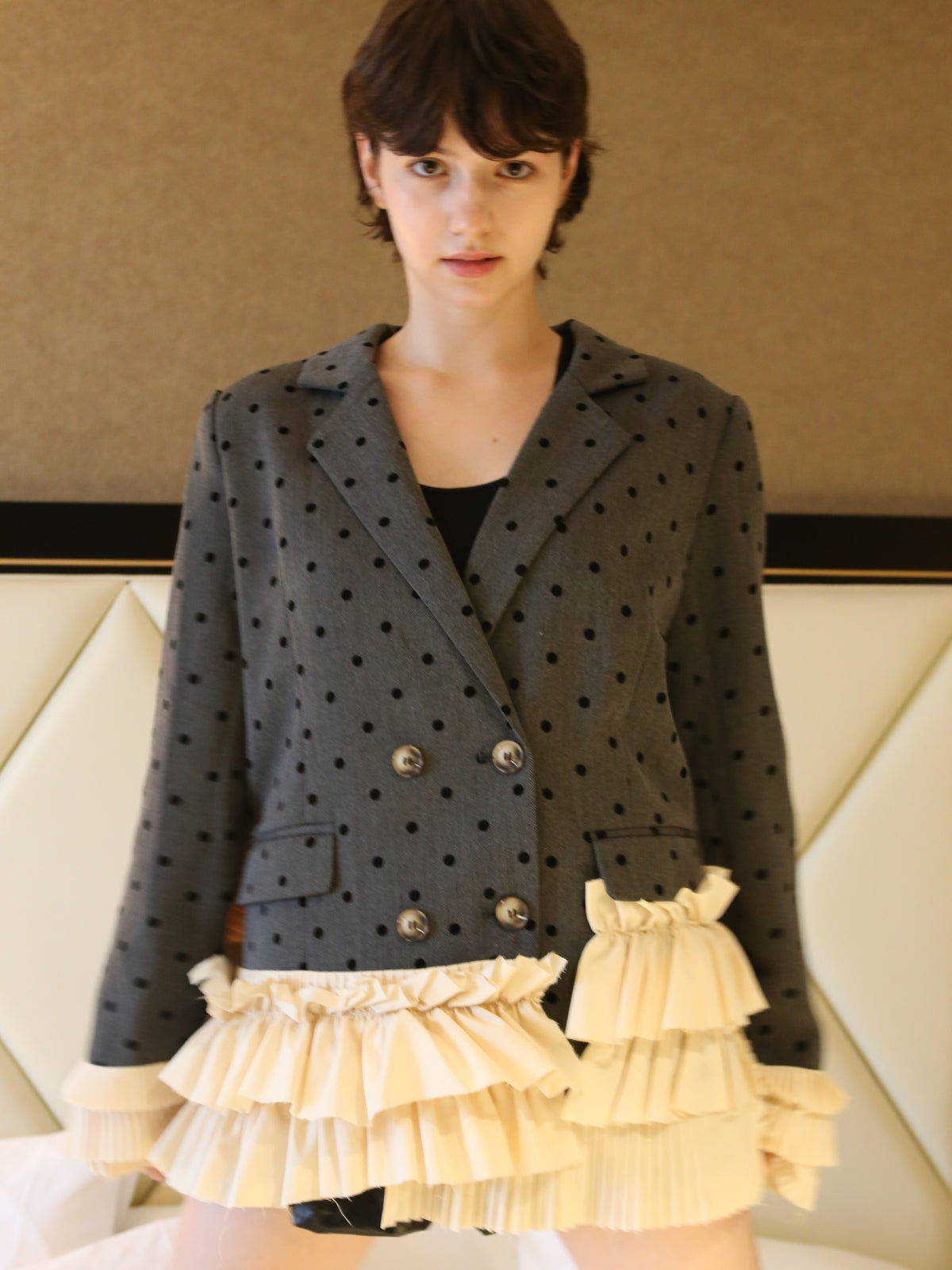 ・予約商品・Dots Princess Frill Jacket