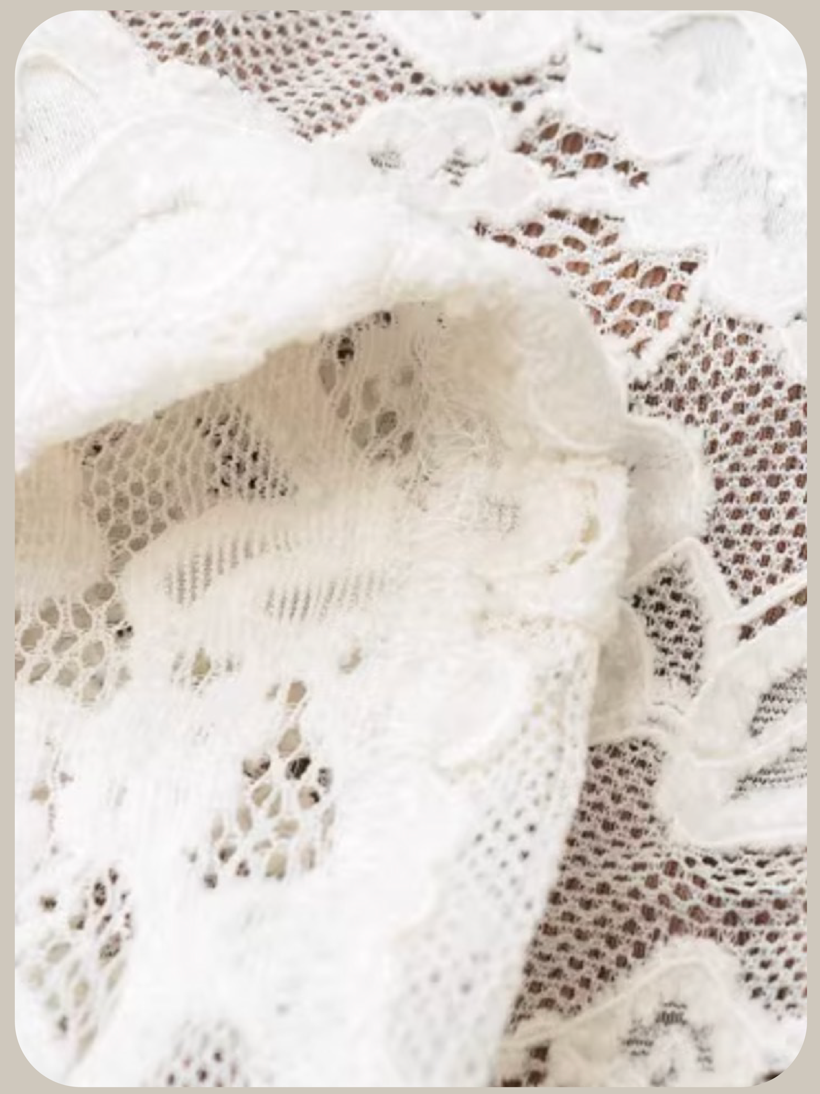 Lace Padded Cami/レースパッド入りキャミソール