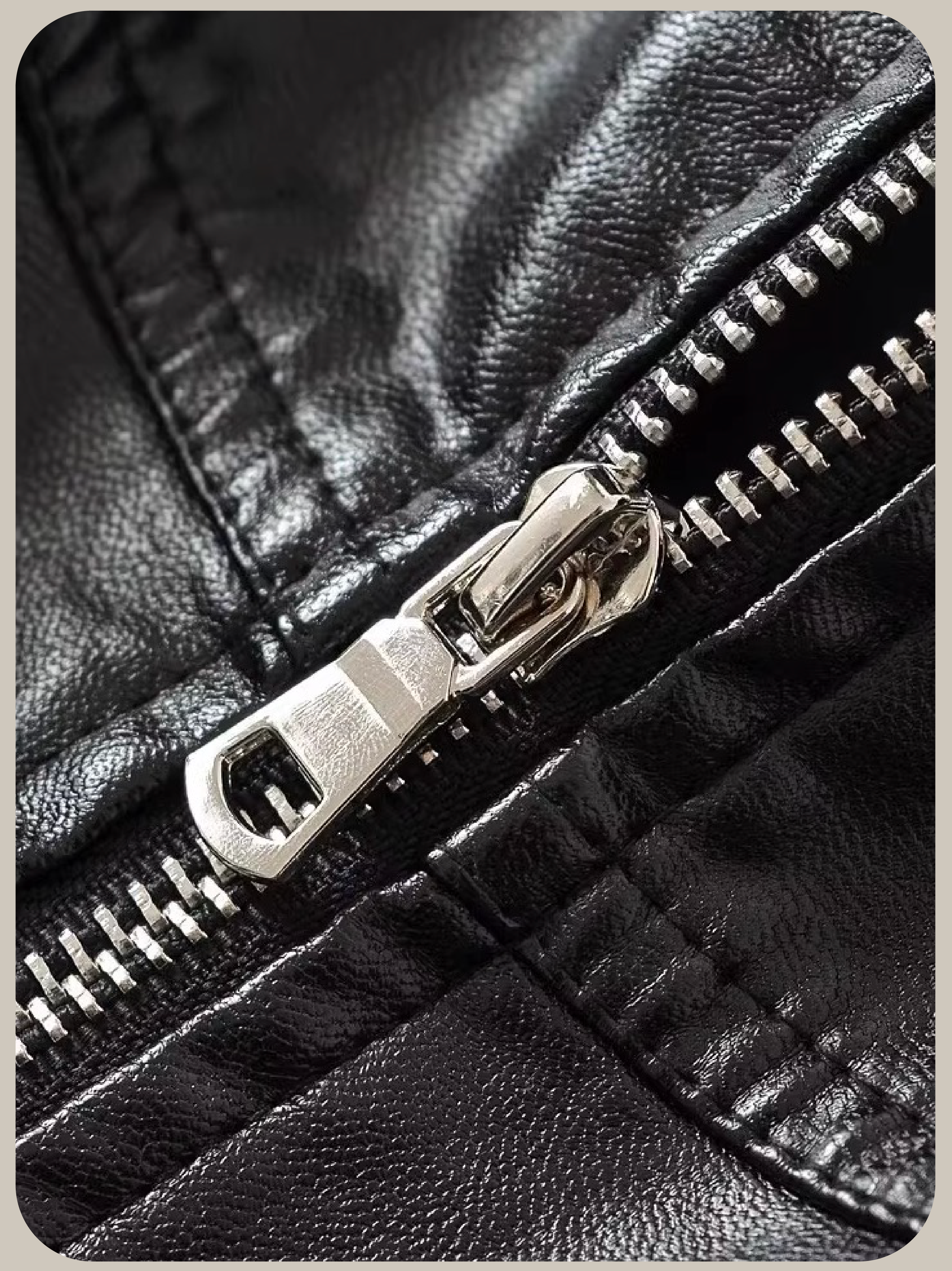 Motorcycle Short PU Jacket/モーターサイクルショートPUジャケット