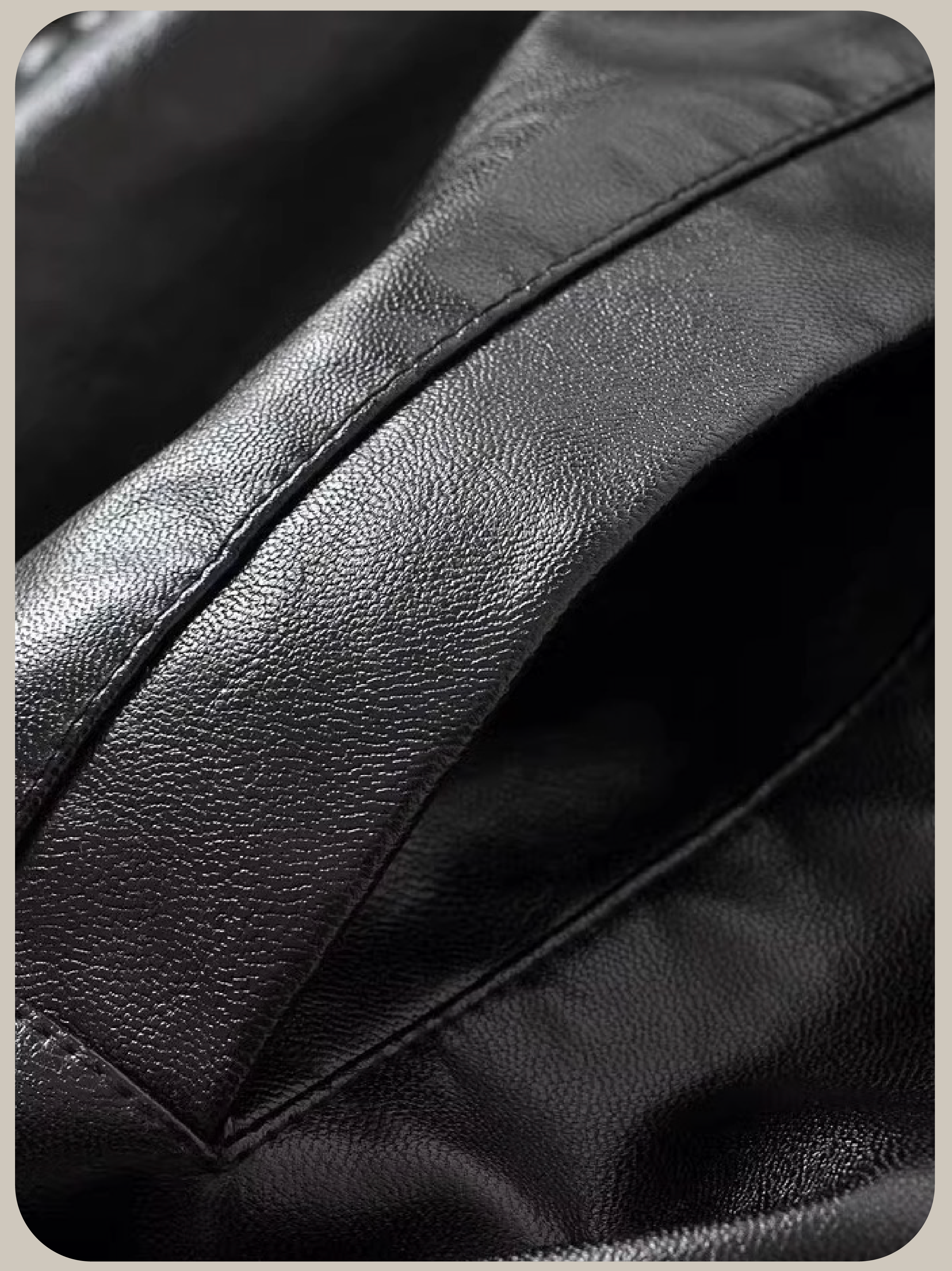 Motorcycle Short PU Jacket/モーターサイクルショートPUジャケット