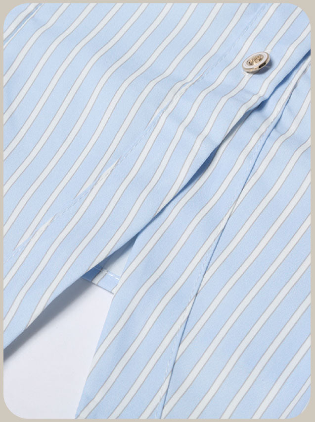 Preppy Bow Skirt Set