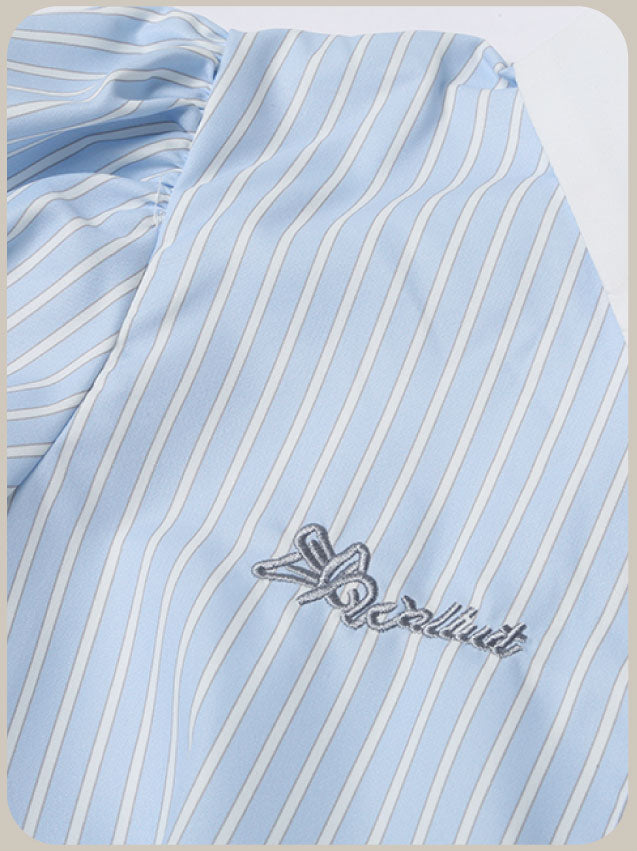 Preppy Bow Skirt Set