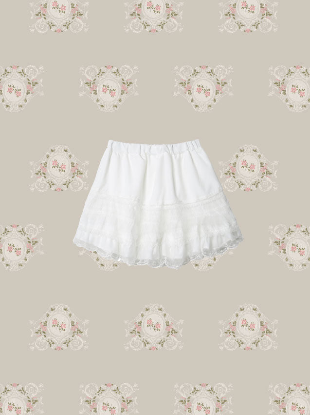 Preppy Bow Skirt Set