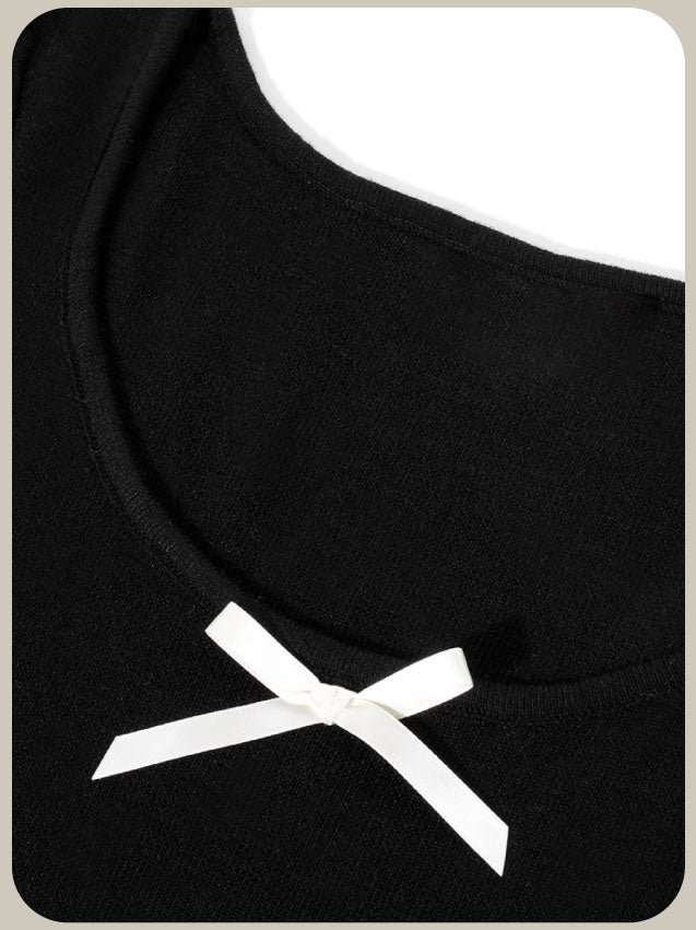 Flare Frill Ribbon Top