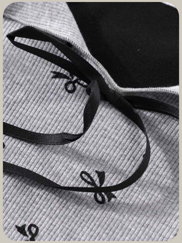 Many Ribbon Fake Onepiece