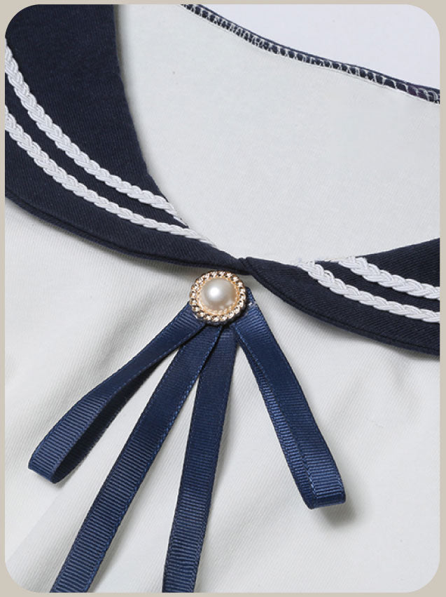 Sailor Collar Ribbon Set up