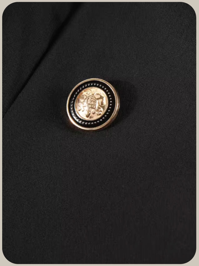 Preppy Pleats Jacket Dress