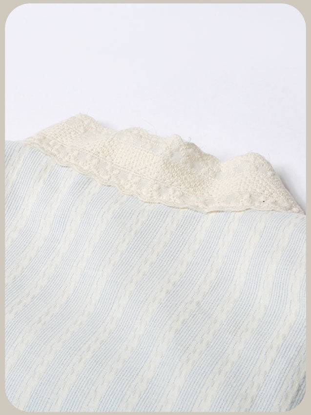 Mint Color Frill Set up