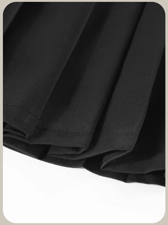 Preppy Pleats Jacket Dress