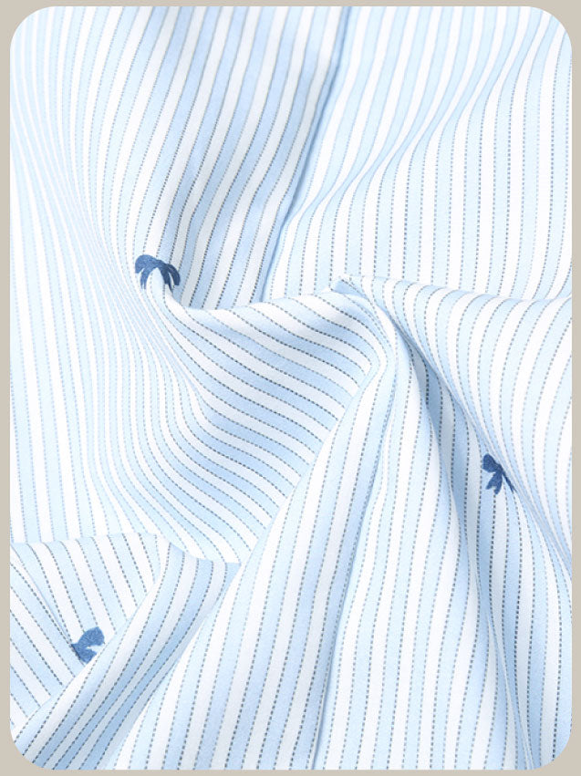 Preppy Style Stripe Tie Dress