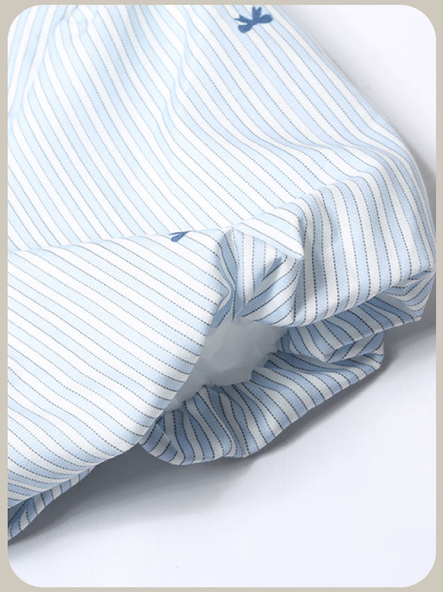 Preppy Style Stripe Tie Dress