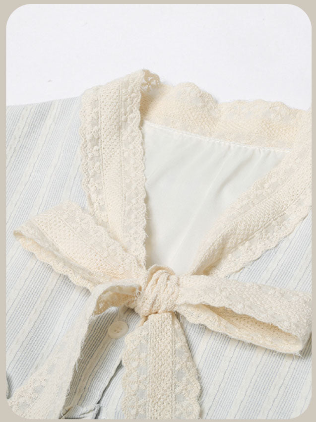 Mint Color Frill Set up