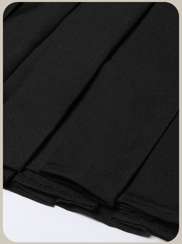 Chic Many Heart Skirt Set