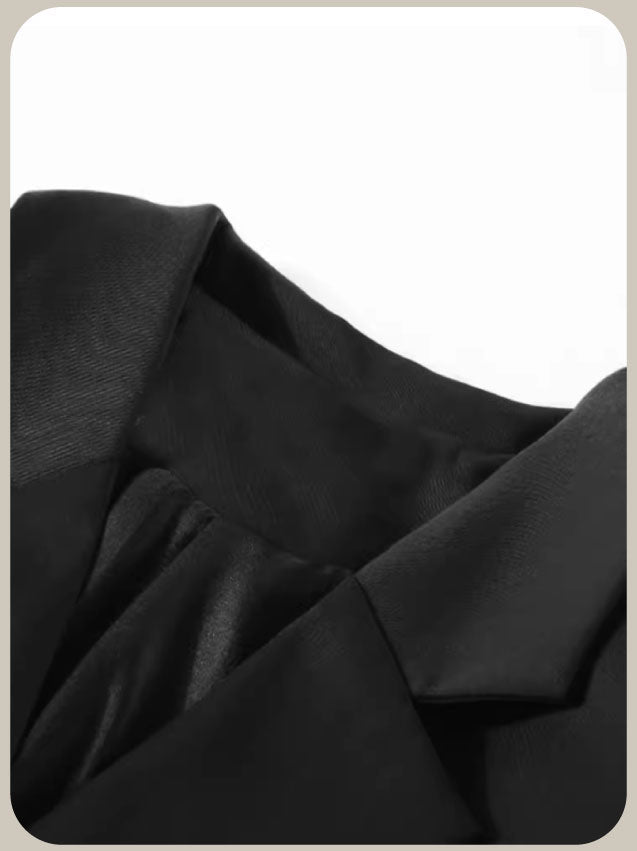 Preppy Pleats Jacket Dress