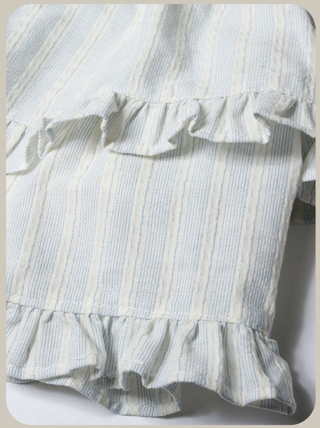 Mint Color Frill Set up