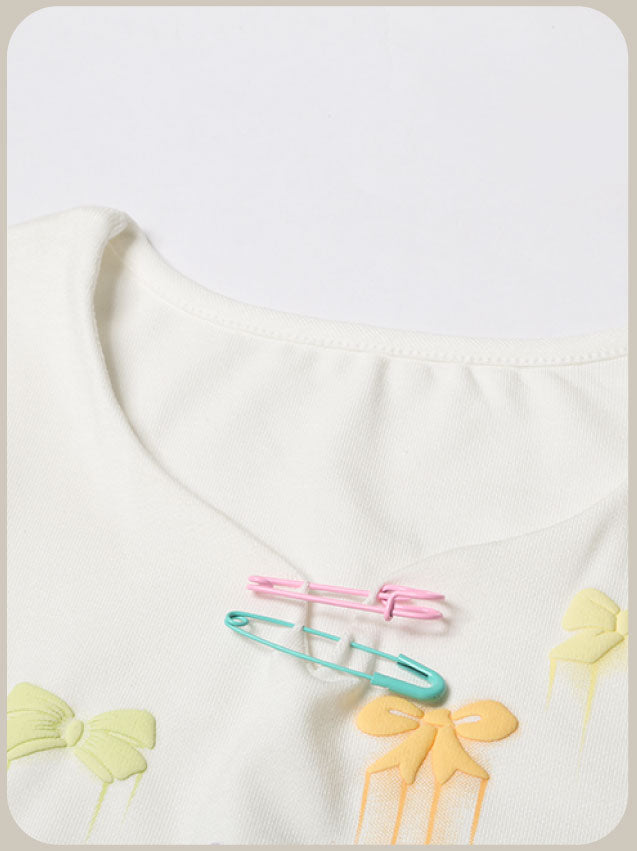 Many Ribbon Color top