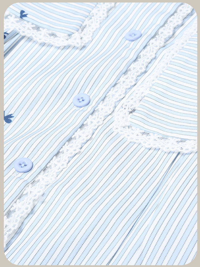 Preppy Style Stripe Tie Dress