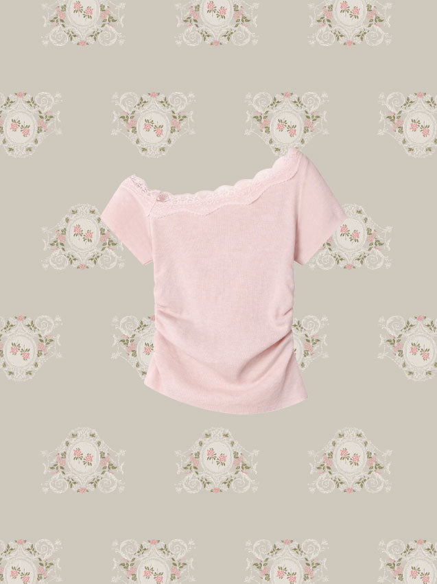 Asymmetry Ribbon Top