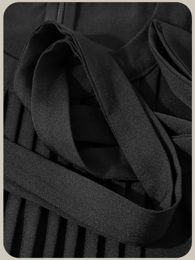 French Ruffle Bow Dress