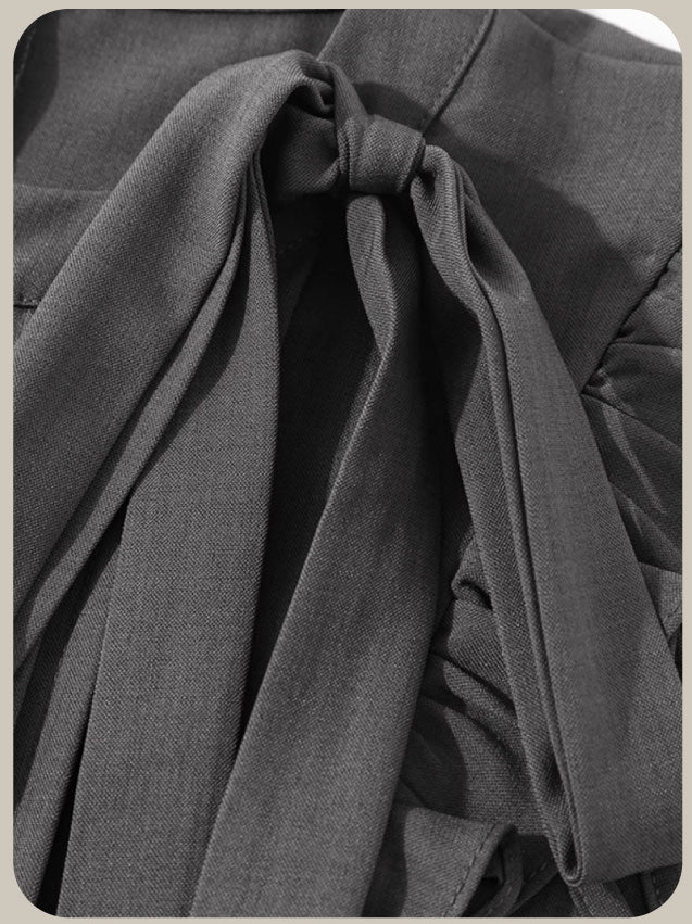 French Ruffle Bow Dress