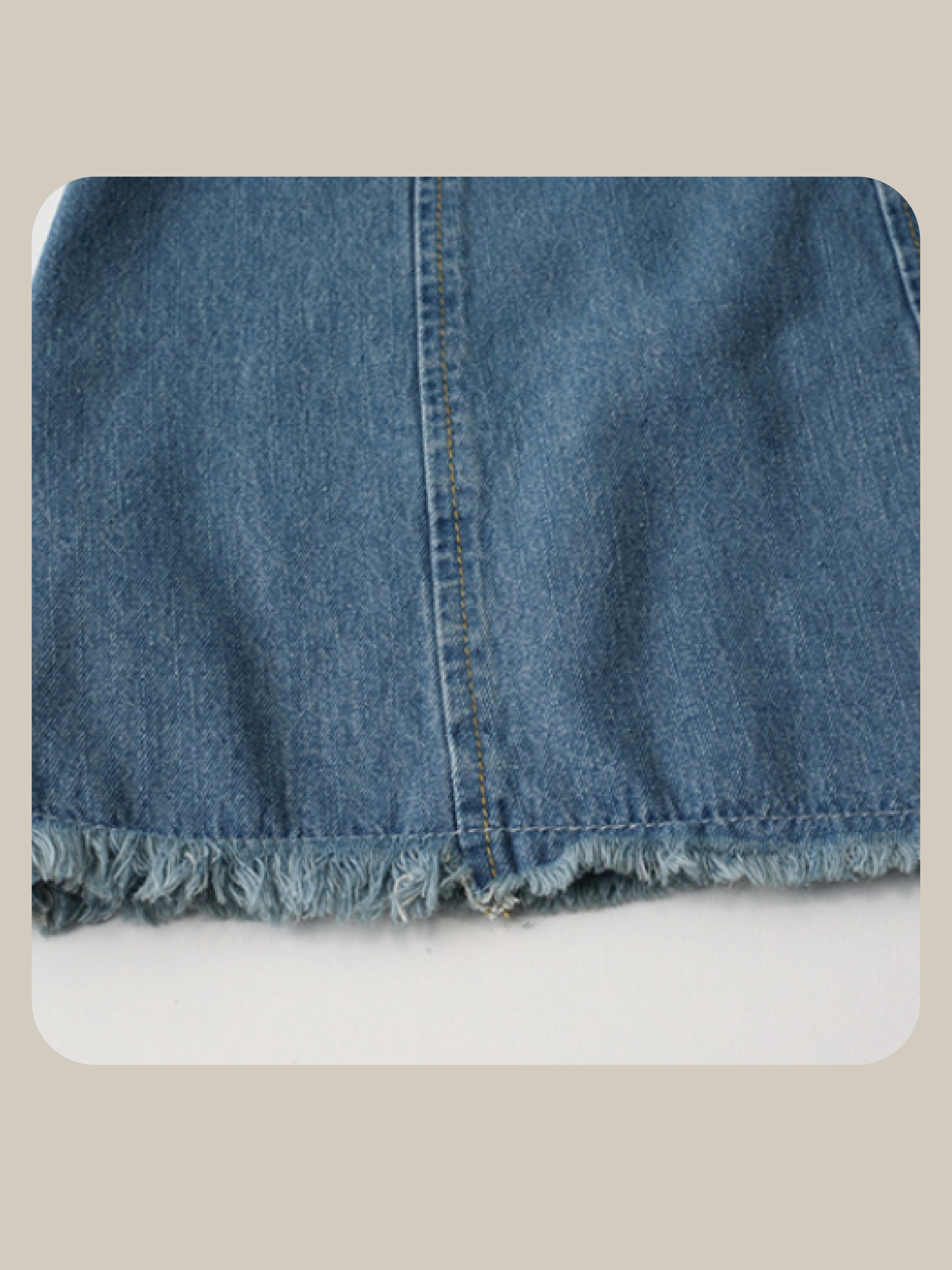 Puff Sleeve Flare Denim One Piece