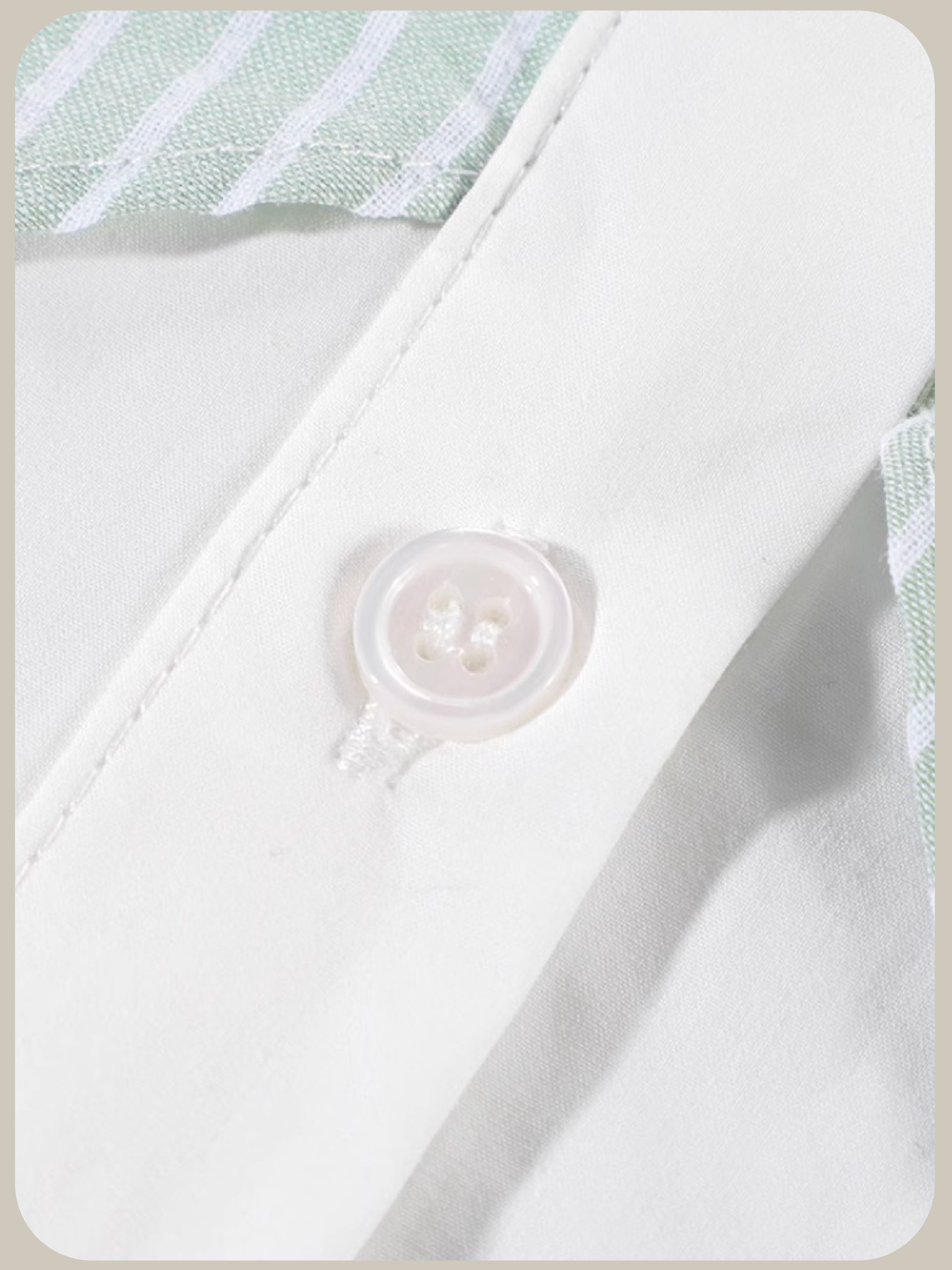 Stripe Docking Shirt/ストライプドッキングシャツ