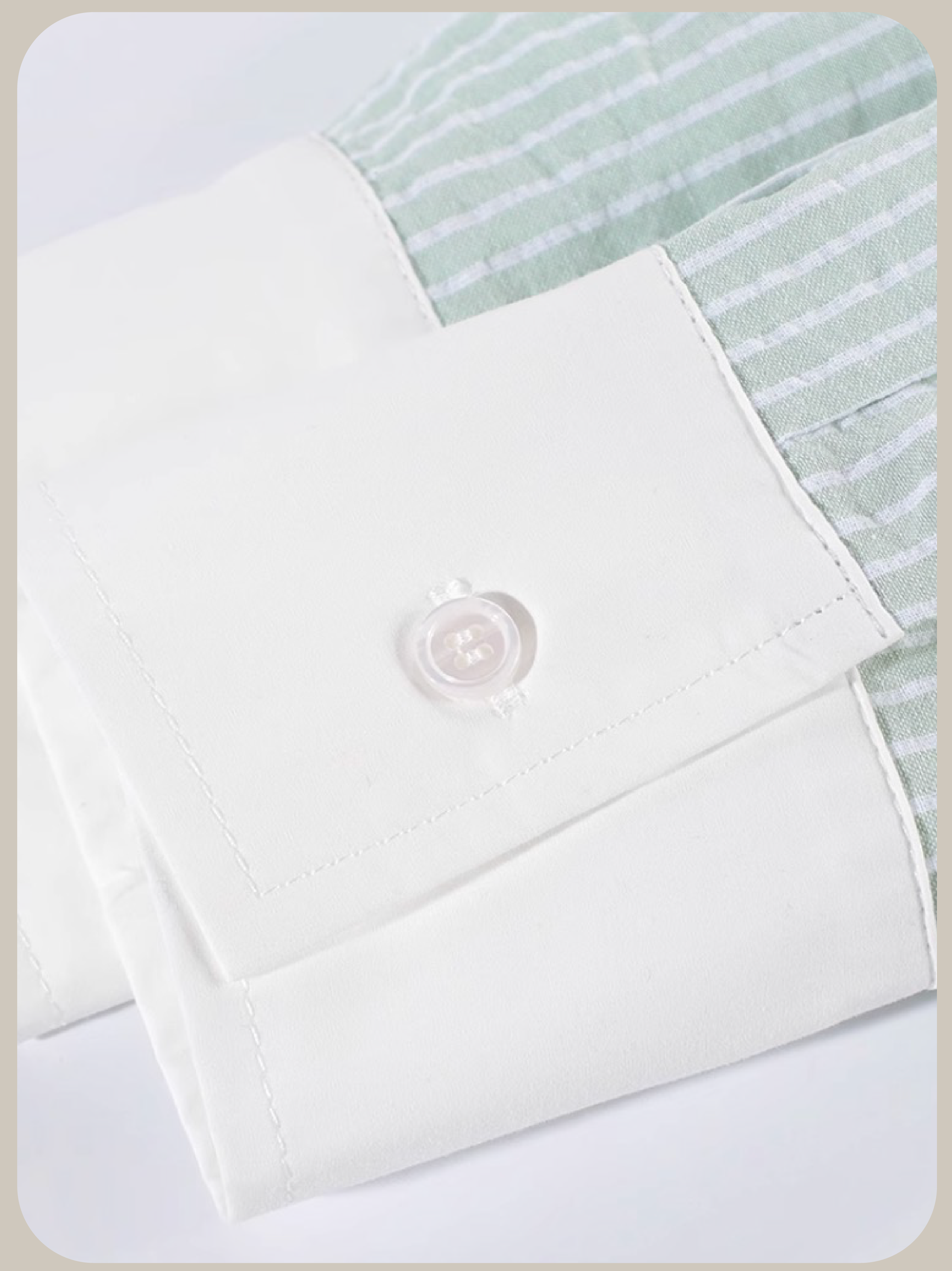 Stripe Docking Shirt/ストライプドッキングシャツ