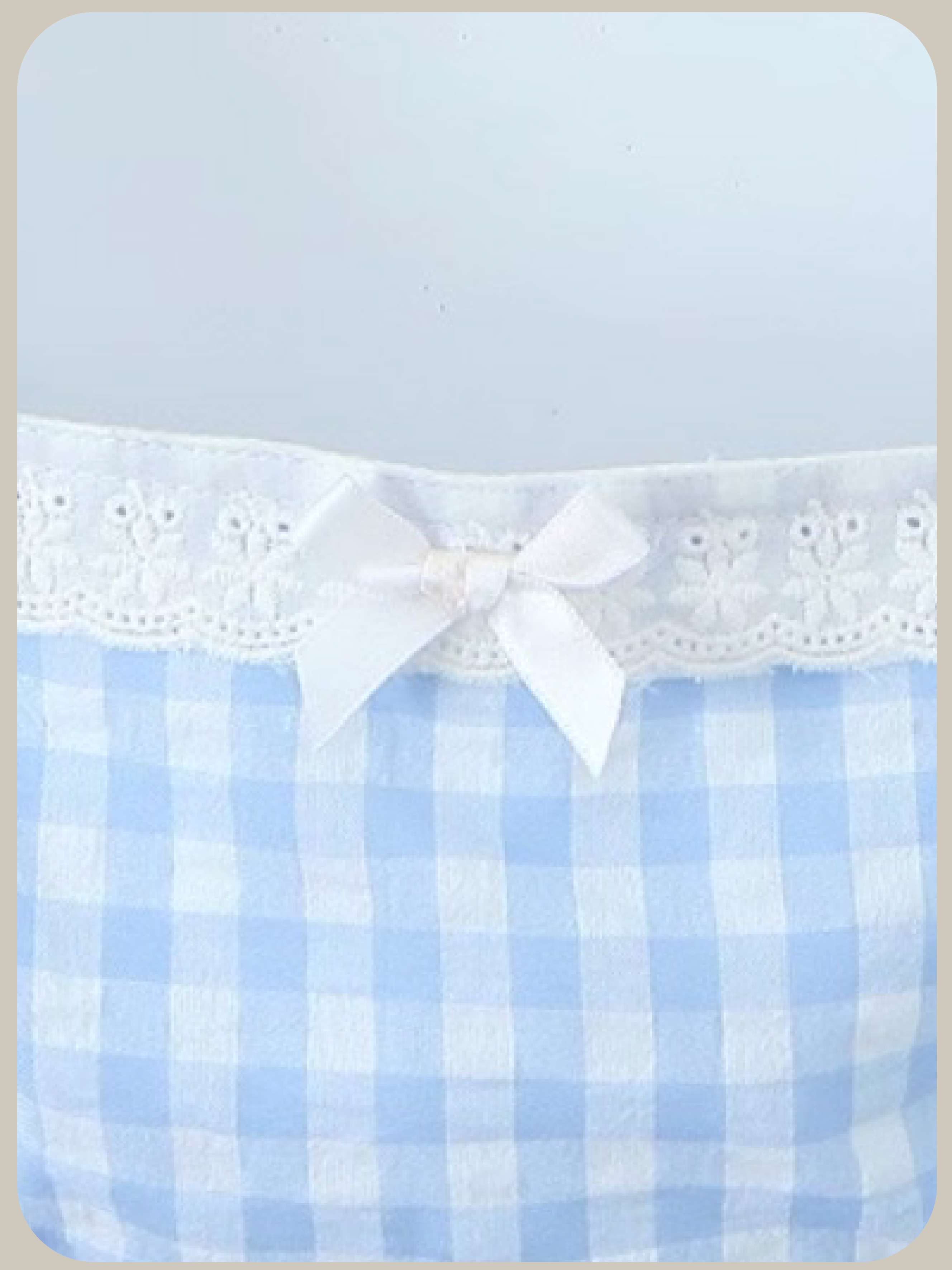 Sweet Ribbon Check Cami/スウィートリボンチェックキャミソール