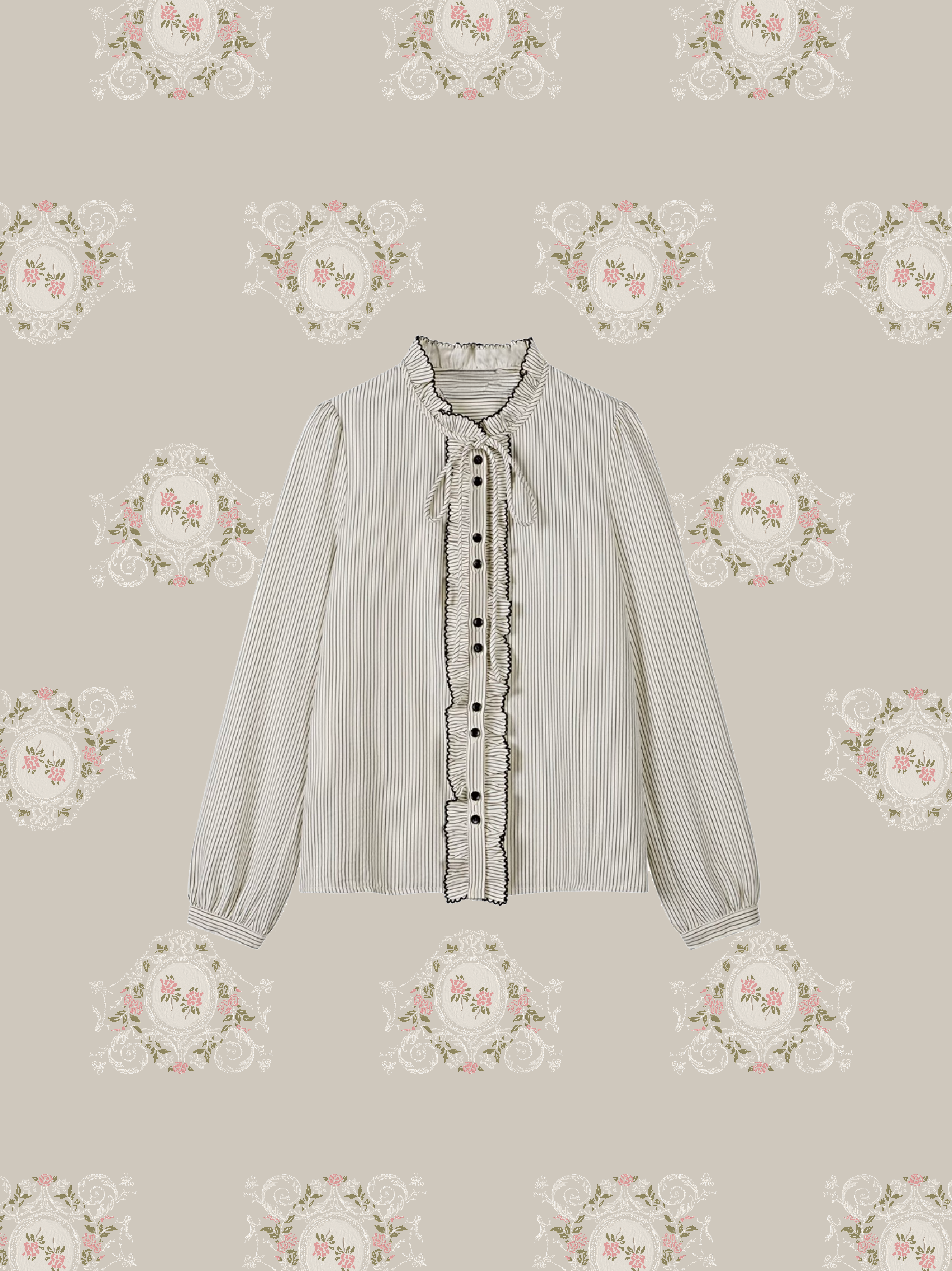 Sweet Ruffle Blouse/スウィートフリルブラウス