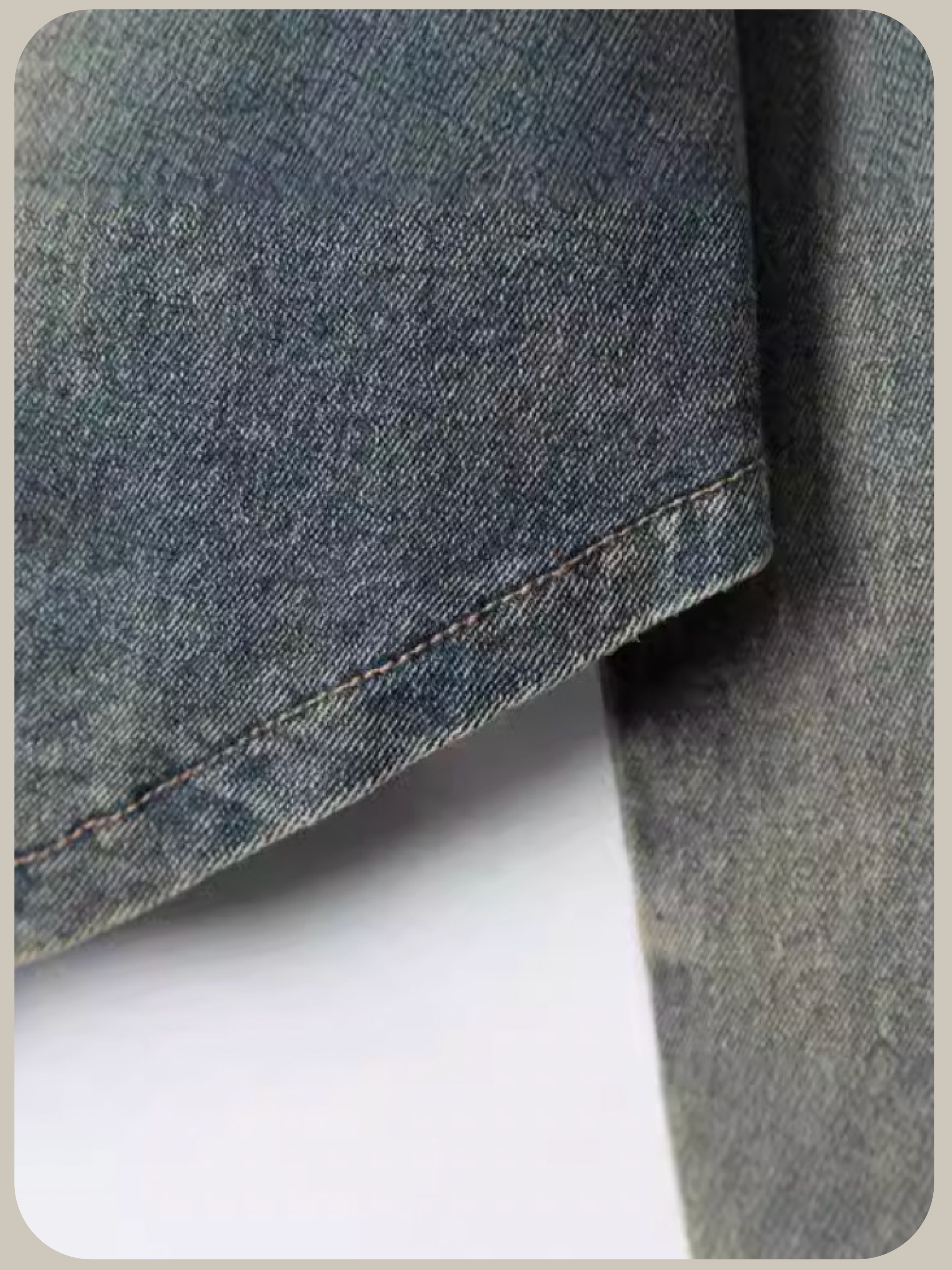 Lace Up Denim Shirt/レースアップデニムシャツ