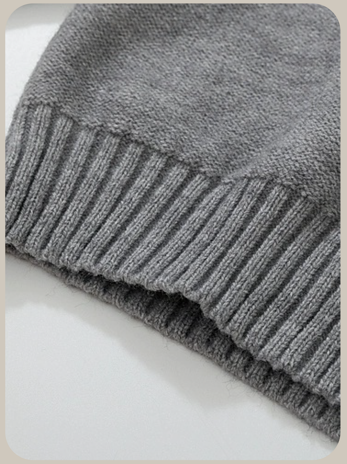 Elegant Cape Collar Rib Sweat/エレガントケープカラーリブスウェット