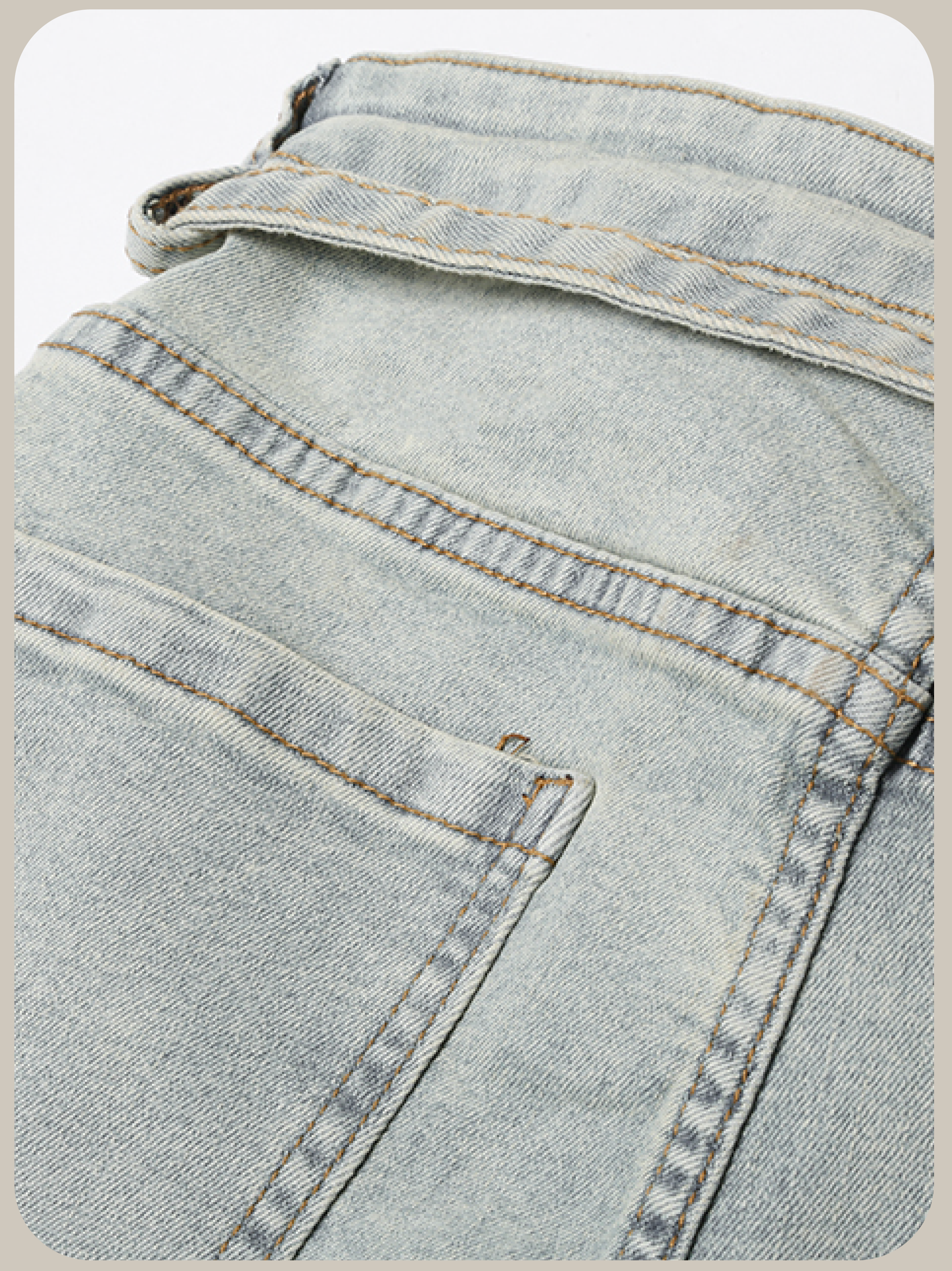 Bijou Flare Denim Pants/ビジューフレアデニムパンツ