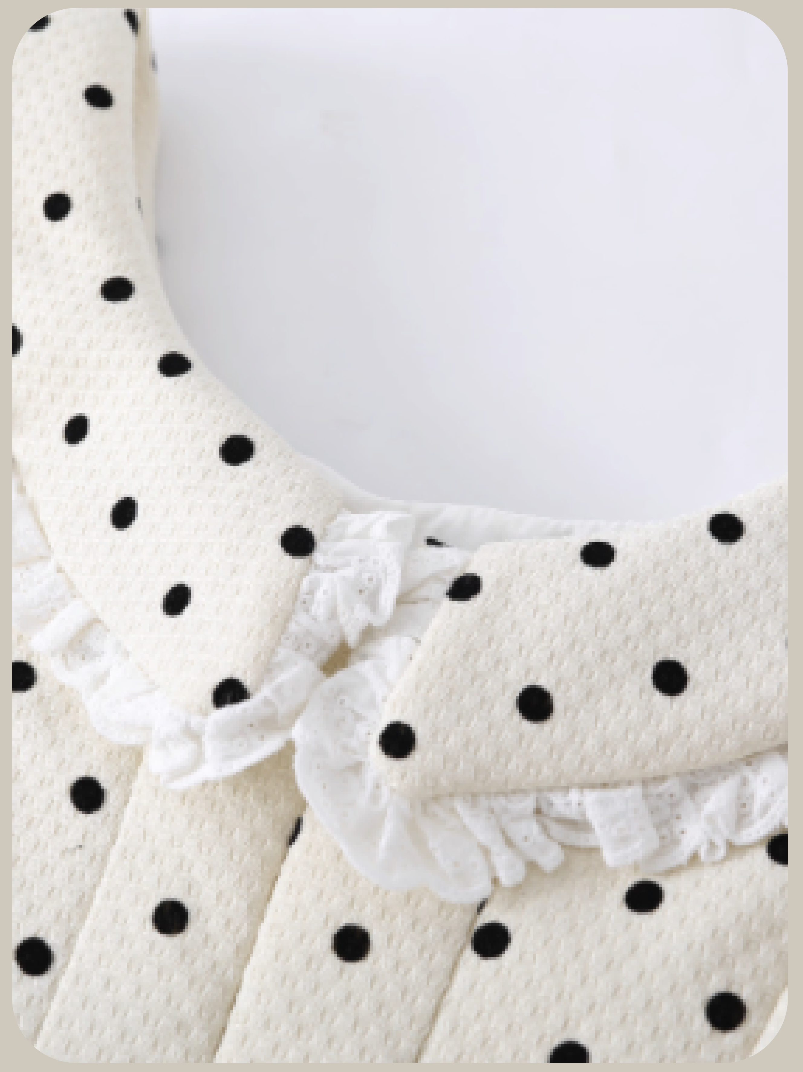 Texture Corset Dot Doll Frill Dress/テクスチャコルセットドットドールフリルドレス