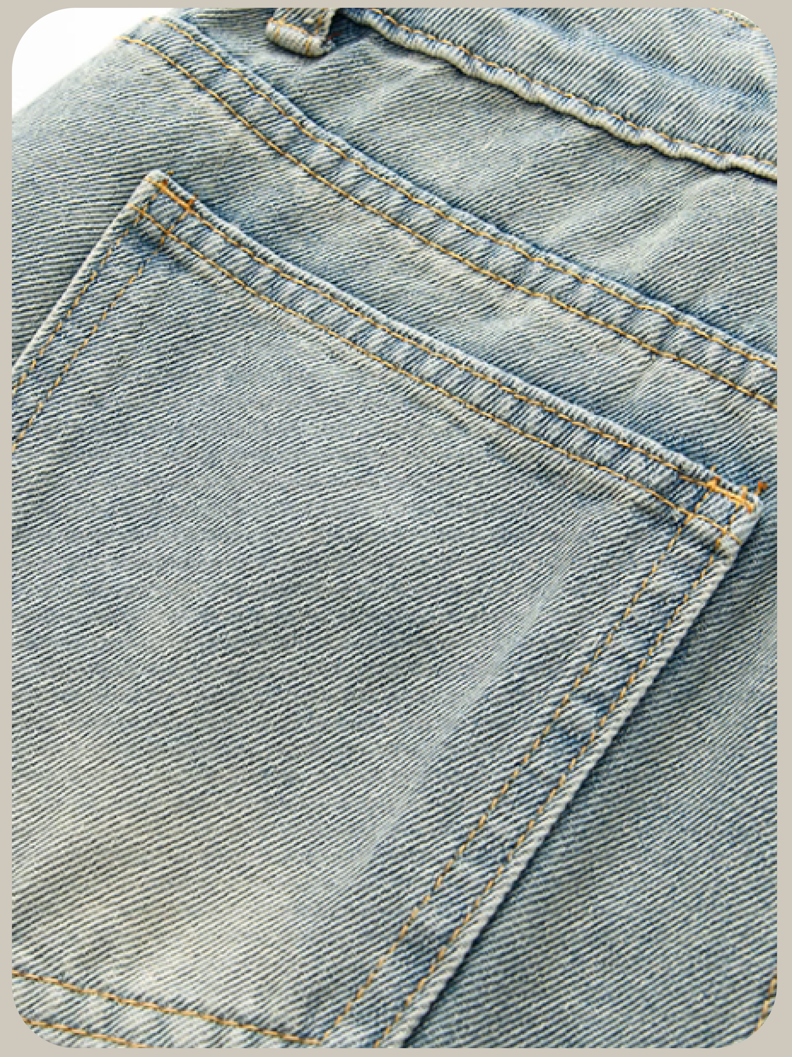 Pearl Deco Denim Short Pants/パールデコデニムショートパンツ