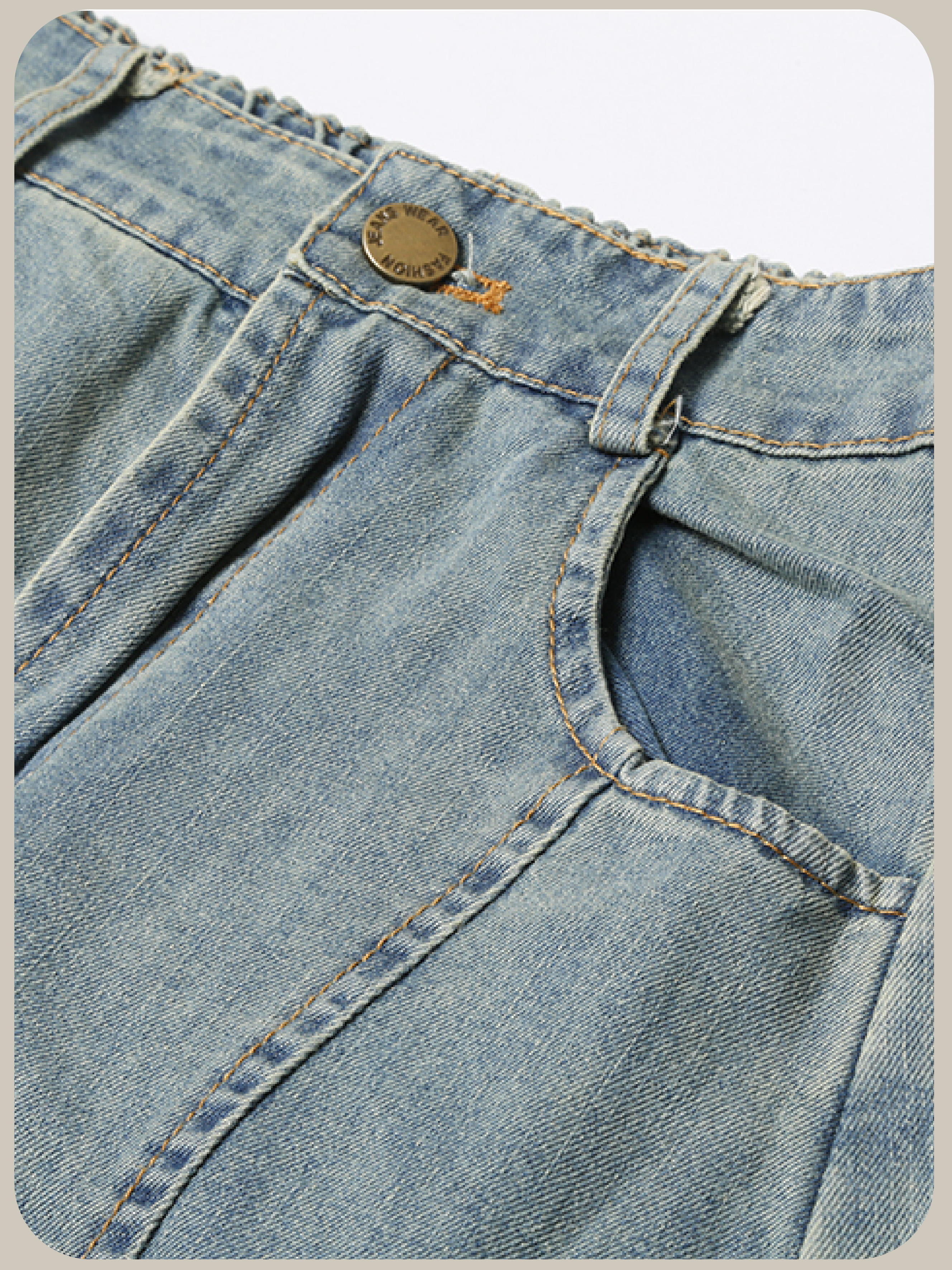 Denim Skirt Set Up/デニムスカートセットアップ