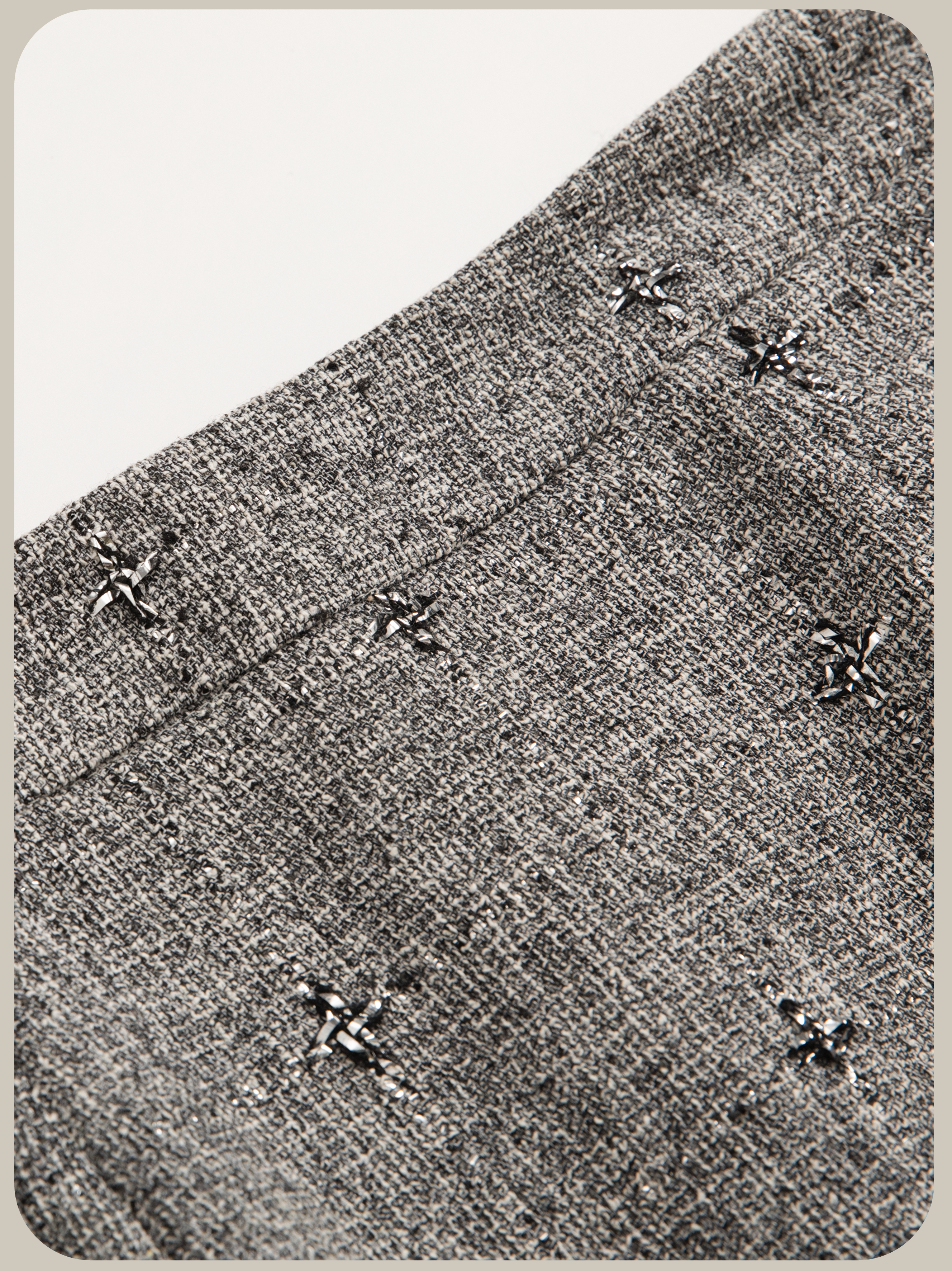 Tweed Ribbon Motif Skirt Set Up/ツイードリボンモチーフスカートセットアップ